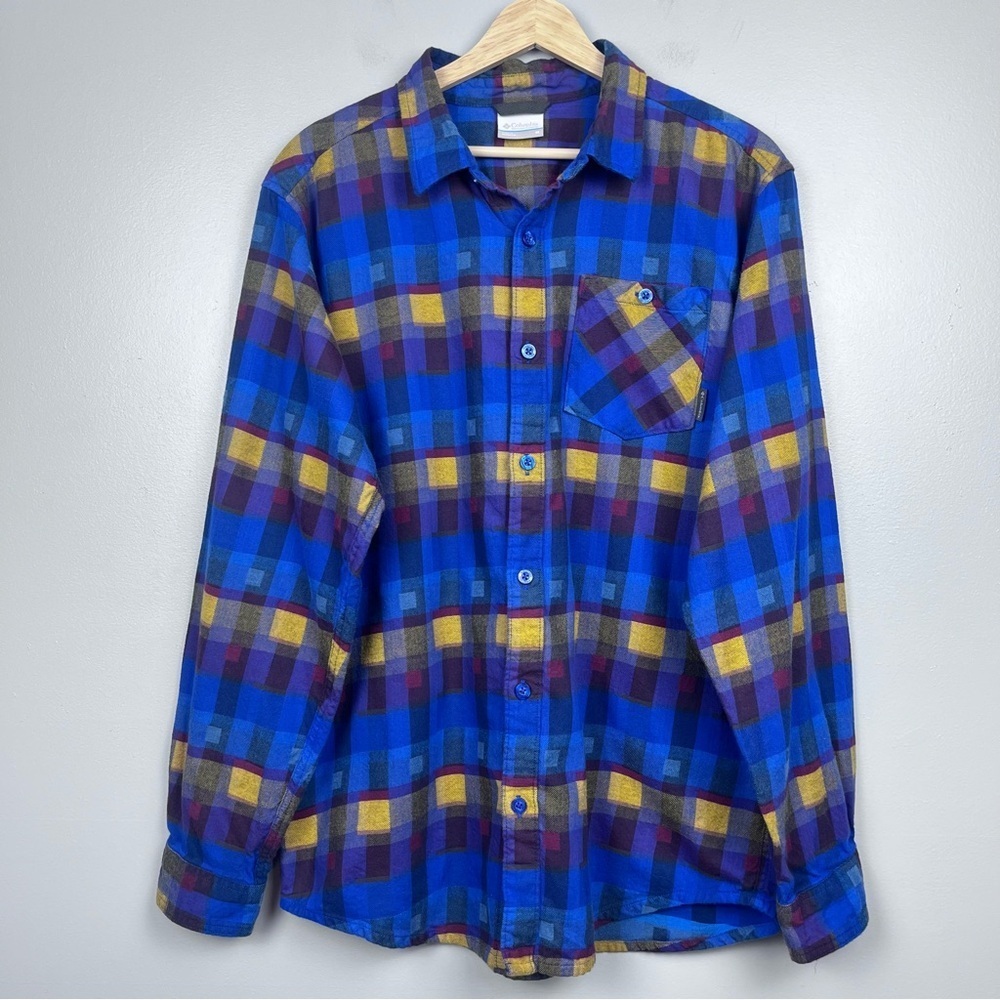 Columbia Men's Slough Creek Soft Lightweight Flannel XM0405 Size M; Outdoor
